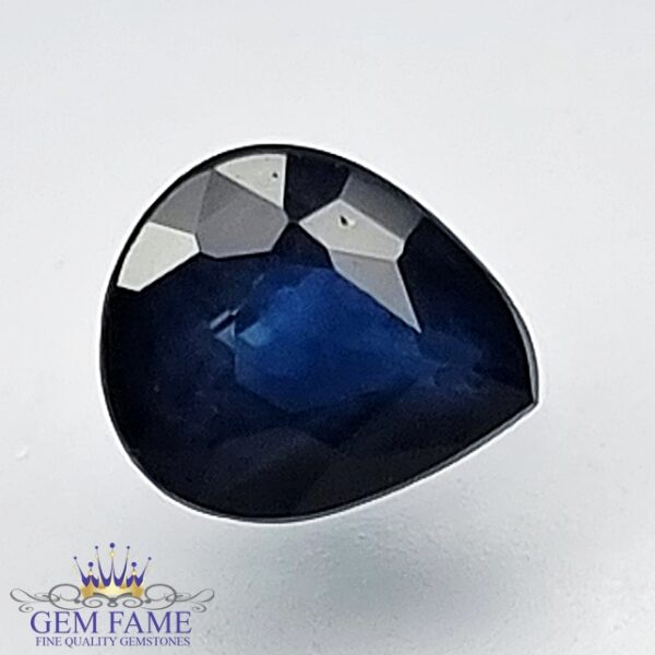 Blue Sapphire 0.77ct (Neelam) Gemstone Ceylon
