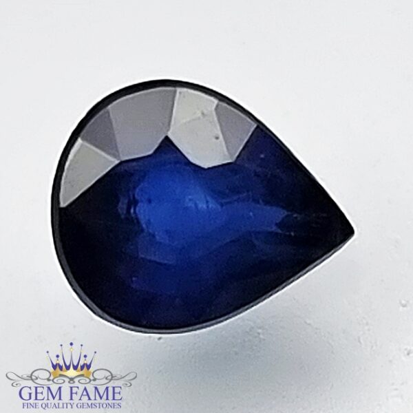 Blue Sapphire 0.74ct (Neelam) Gemstone Ceylon