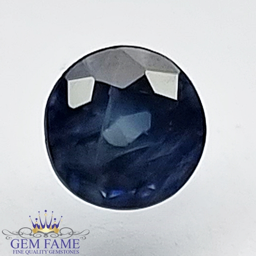 Blue Sapphire 0.52ct (Neelam) Gemstone Ceylon