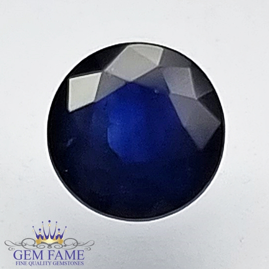 Blue Sapphire 0.53ct (Neelam) Gemstone Ceylon