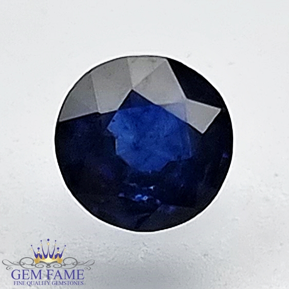 Blue Sapphire 0.48ct (Neelam) Gemstone Ceylon