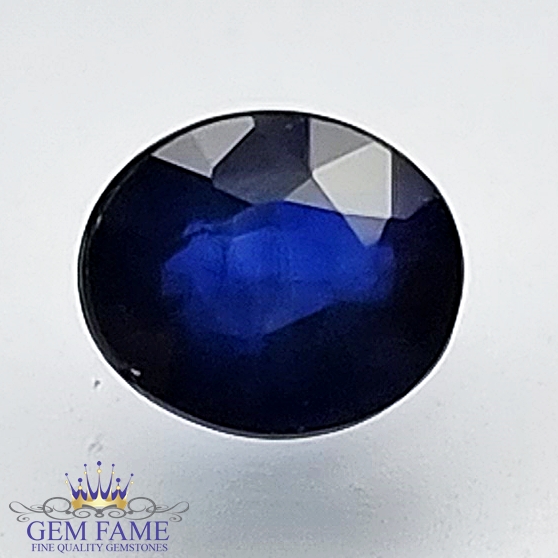 Blue Sapphire 0.70ct (Neelam) Gemstone Ceylon