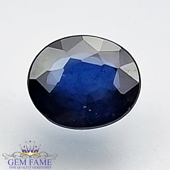 Blue Sapphire 0.73ct (Neelam) Gemstone Ceylon