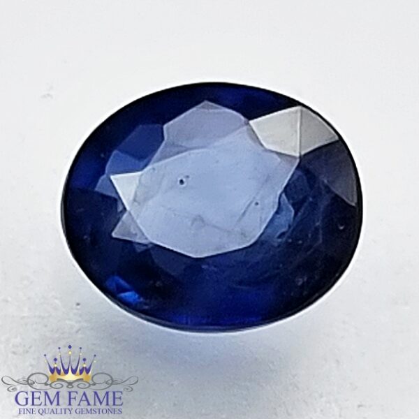 Blue Sapphire 0.64ct (Neelam) Gemstone Ceylon