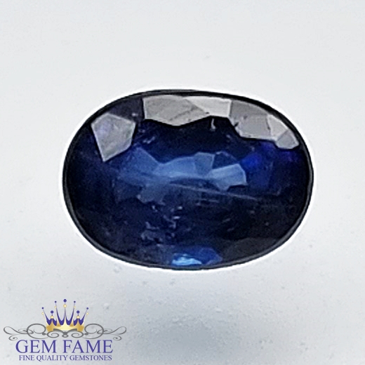 Blue Sapphire 0.58ct (Neelam) Gemstone Ceylon