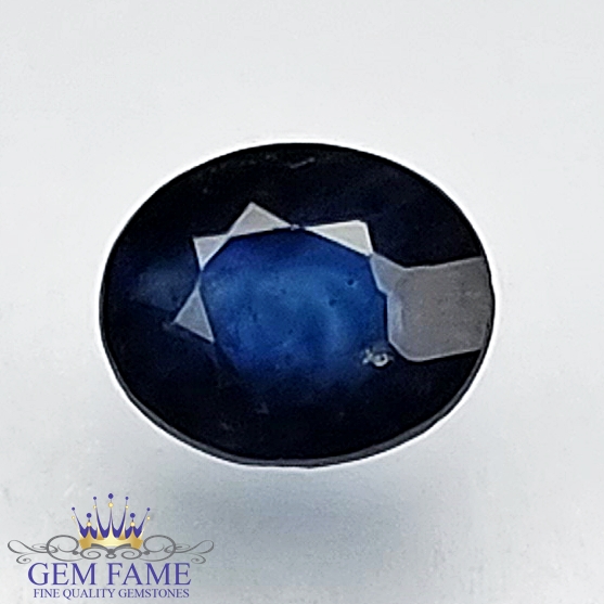 Blue Sapphire 0.78ct (Neelam) Gemstone Ceylon