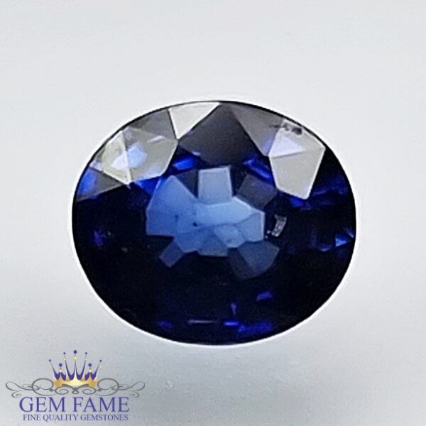 Blue Sapphire 0.59ct (Neelam) Gemstone Ceylon
