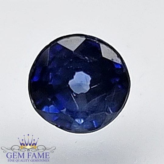 Blue Sapphire 0.48ct (Neelam) Gemstone Ceylon