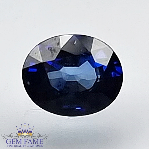Blue Sapphire 0.42ct (Neelam) Gemstone Ceylon