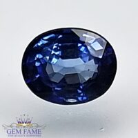 Blue Sapphire 0.61ct (Neelam) Gemstone Ceylon