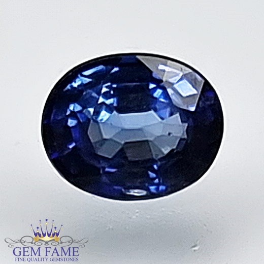 Blue Sapphire 0.61ct (Neelam) Gemstone Ceylon