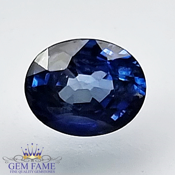 Blue Sapphire 0.61ct (Neelam) Gemstone Ceylon