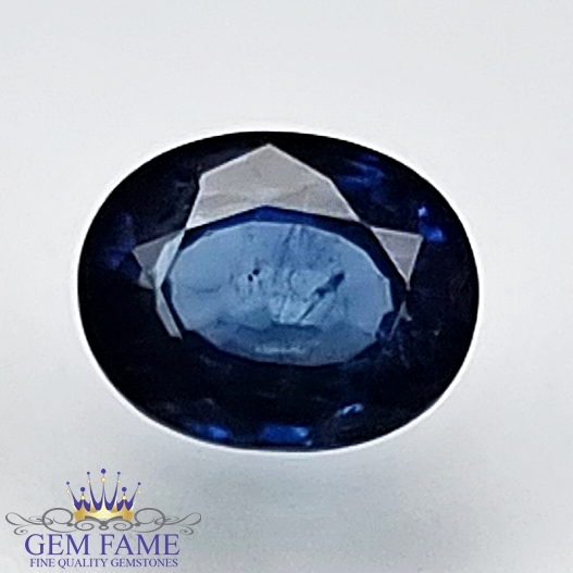 Blue Sapphire 0.61ct (Neelam) Gemstone Ceylon