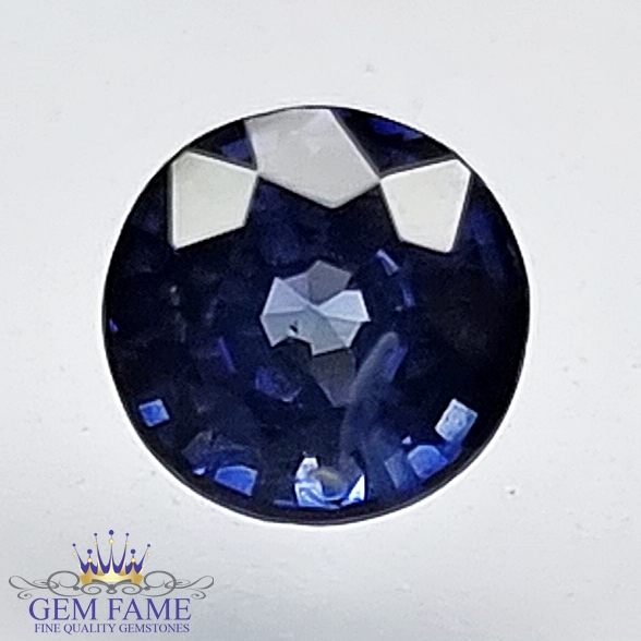 Blue Sapphire 0.75ct (Neelam) Gemstone Ceylon