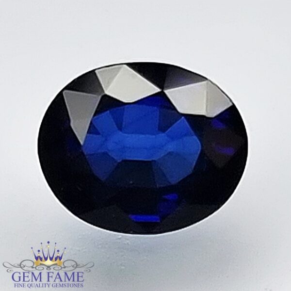Blue Sapphire 0.79ct (Neelam) Gemstone Ceylon