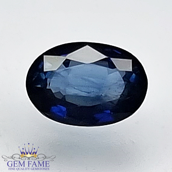 Blue Sapphire 0.51ct (Neelam) Gemstone Ceylon