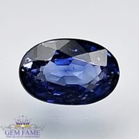 Blue Sapphire 0.65ct (Neelam) Gemstone Ceylon