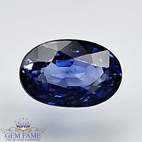 Blue Sapphire 0.65ct (Neelam) Gemstone Ceylon