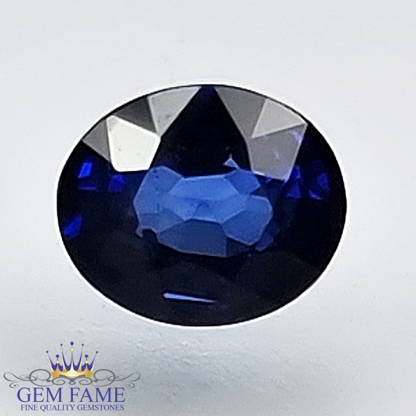 Blue Sapphire 0.57ct (Neelam) Gemstone Ceylon
