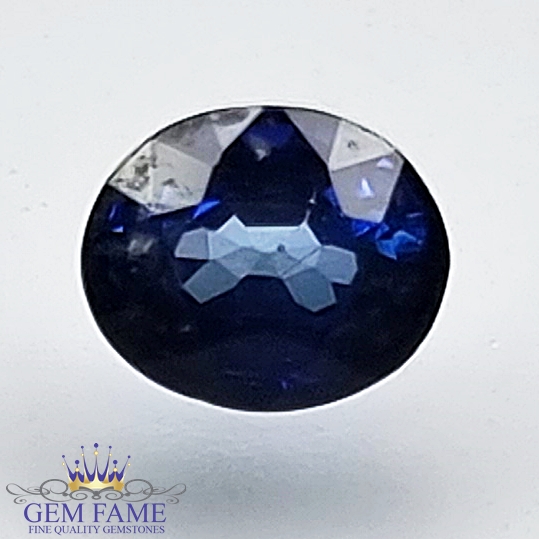 Blue Sapphire 0.67ct (Neelam) Gemstone Ceylon