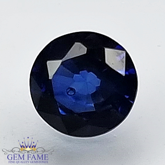 Blue Sapphire 0.61ct (Neelam) Gemstone Ceylon