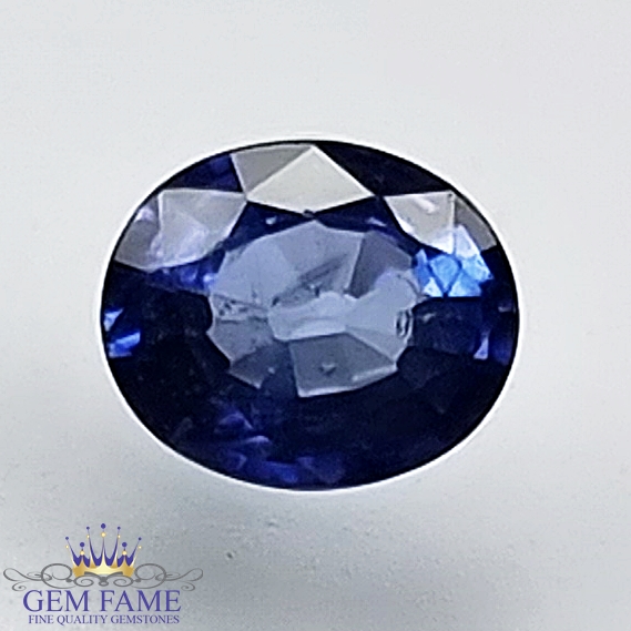 Blue Sapphire 0.55ct (Neelam) Gemstone Ceylon