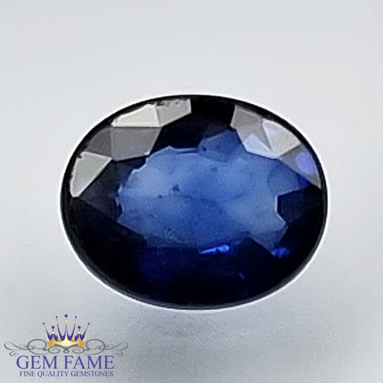 Blue Sapphire 0.45ct (Neelam) Gemstone Ceylon