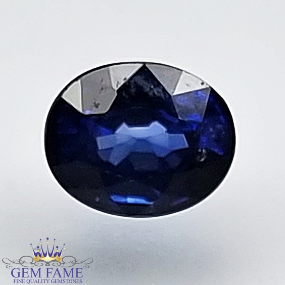 Blue Sapphire 0.63ct (Neelam) Gemstone Ceylon