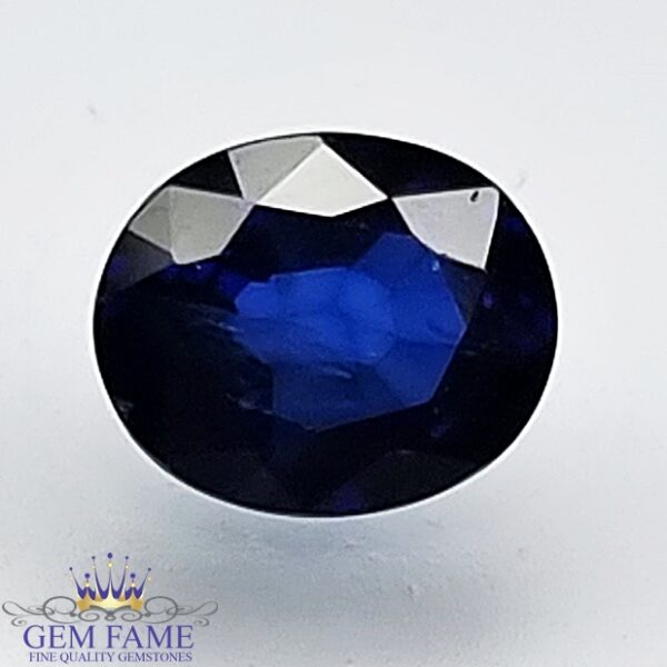 Blue Sapphire 0.71ct (Neelam) Gemstone Ceylon
