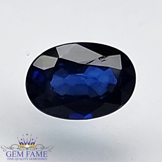Blue Sapphire 0.47ct (Neelam) Gemstone Ceylon
