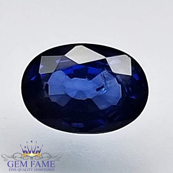 Blue Sapphire 0.68ct (Neelam) Gemstone Ceylon