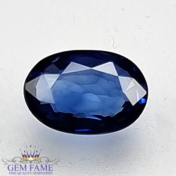 Blue Sapphire 0.48ct (Neelam) Gemstone Ceylon
