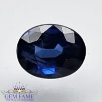 Blue Sapphire 0.57ct (Neelam) Gemstone Ceylon