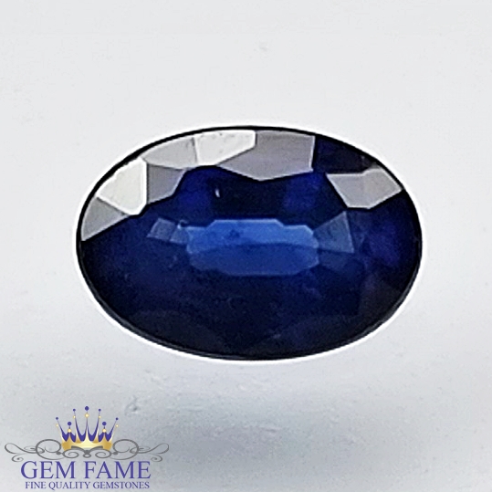 Blue Sapphire 0.59ct (Neelam) Gemstone Ceylon