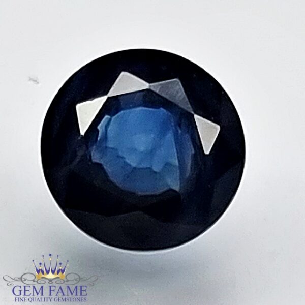 Blue Sapphire 1.55ct (Neelam) Gemstone Ceylon