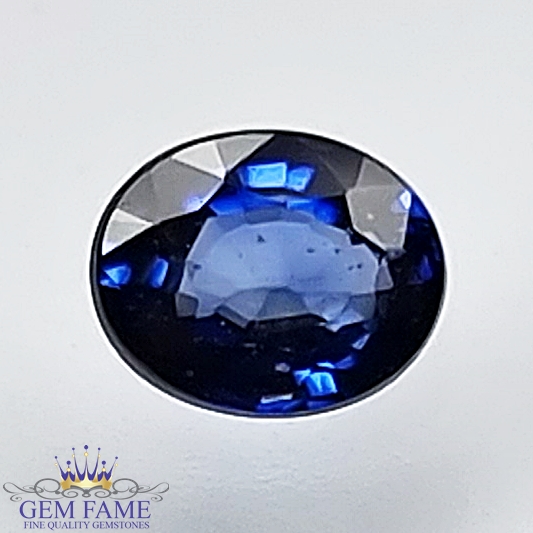 Blue Sapphire 0.51ct (Neelam) Gemstone Ceylon