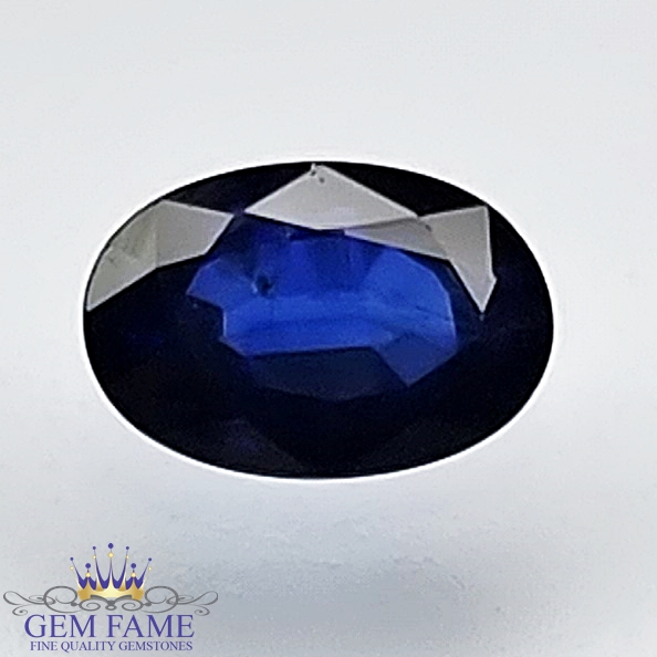 Blue Sapphire 0.58ct (Neelam) Gemstone Ceylon