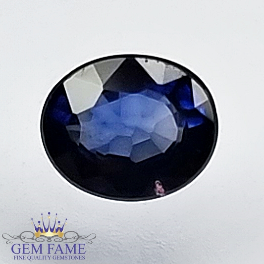 Blue Sapphire 0.53ct (Neelam) Gemstone Ceylon