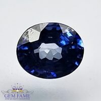 Blue Sapphire 0.61ct (Neelam) Gemstone Ceylon