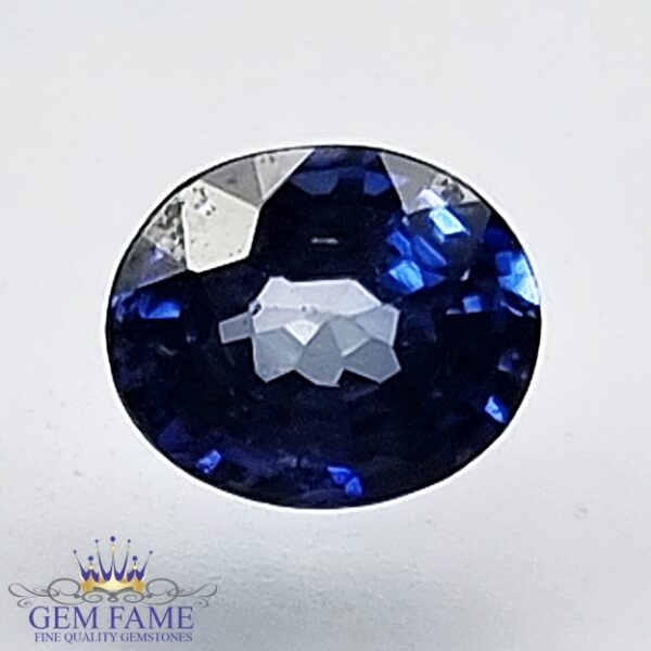 Blue Sapphire 0.61ct (Neelam) Gemstone Ceylon