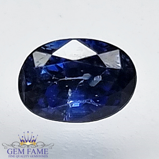 Blue Sapphire 0.70ct (Neelam) Gemstone Ceylon