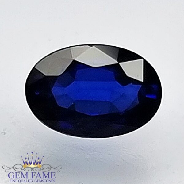 Blue Sapphire 0.63ct (Neelam) Gemstone Ceylon