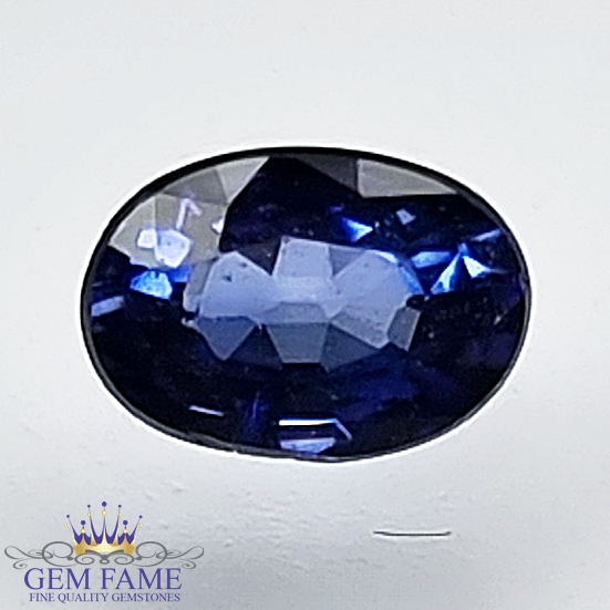 Blue Sapphire 0.62ct (Neelam) Gemstone Ceylon