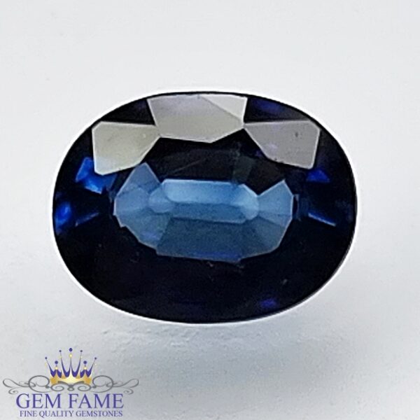Blue Sapphire 0.67ct (Neelam) Gemstone Ceylon