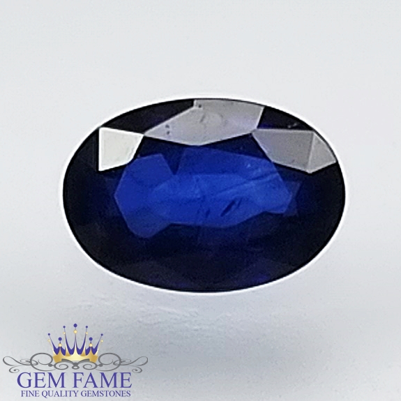 Blue Sapphire 0.55ct (Neelam) Gemstone Ceylon
