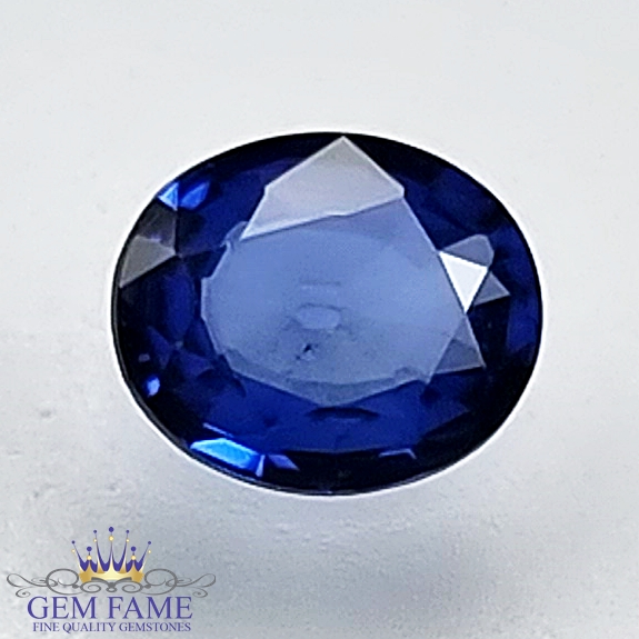 Blue Sapphire 0.43ct (Neelam) Gemstone Ceylon