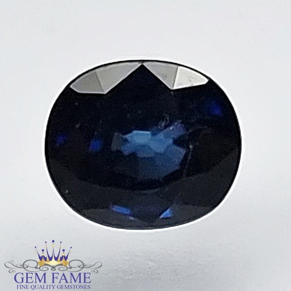 Blue Sapphire 0.86ct (Neelam) Gemstone Ceylon