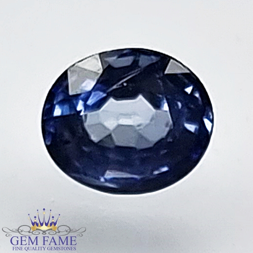 Blue Sapphire 0.50ct (Neelam) Gemstone Ceylon