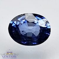 Blue Sapphire 0.63ct (Neelam) Gemstone Ceylon