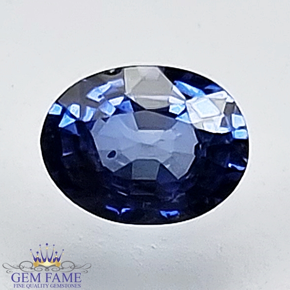 Blue Sapphire 0.63ct (Neelam) Gemstone Ceylon